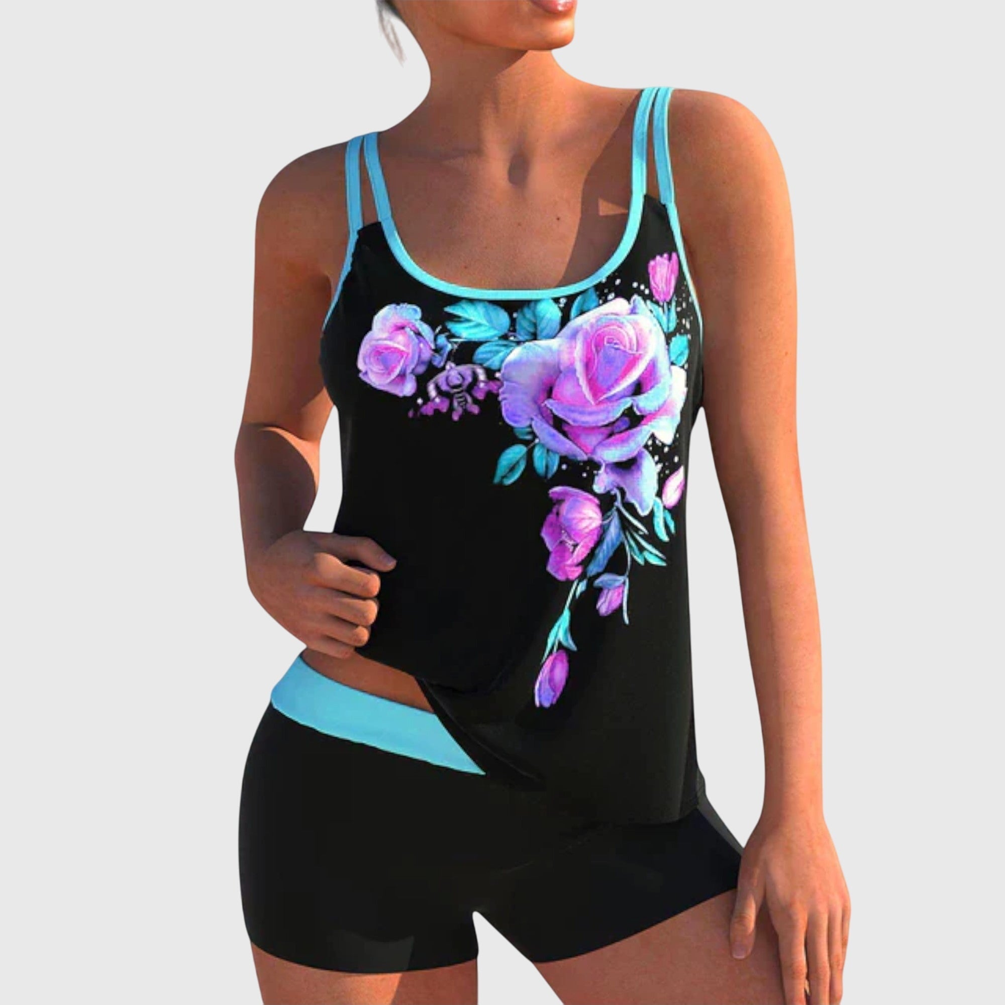 Blau / Lila / 3XL
