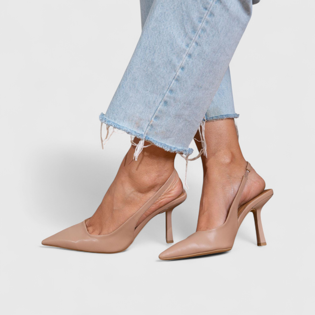 Beige Leder / 43